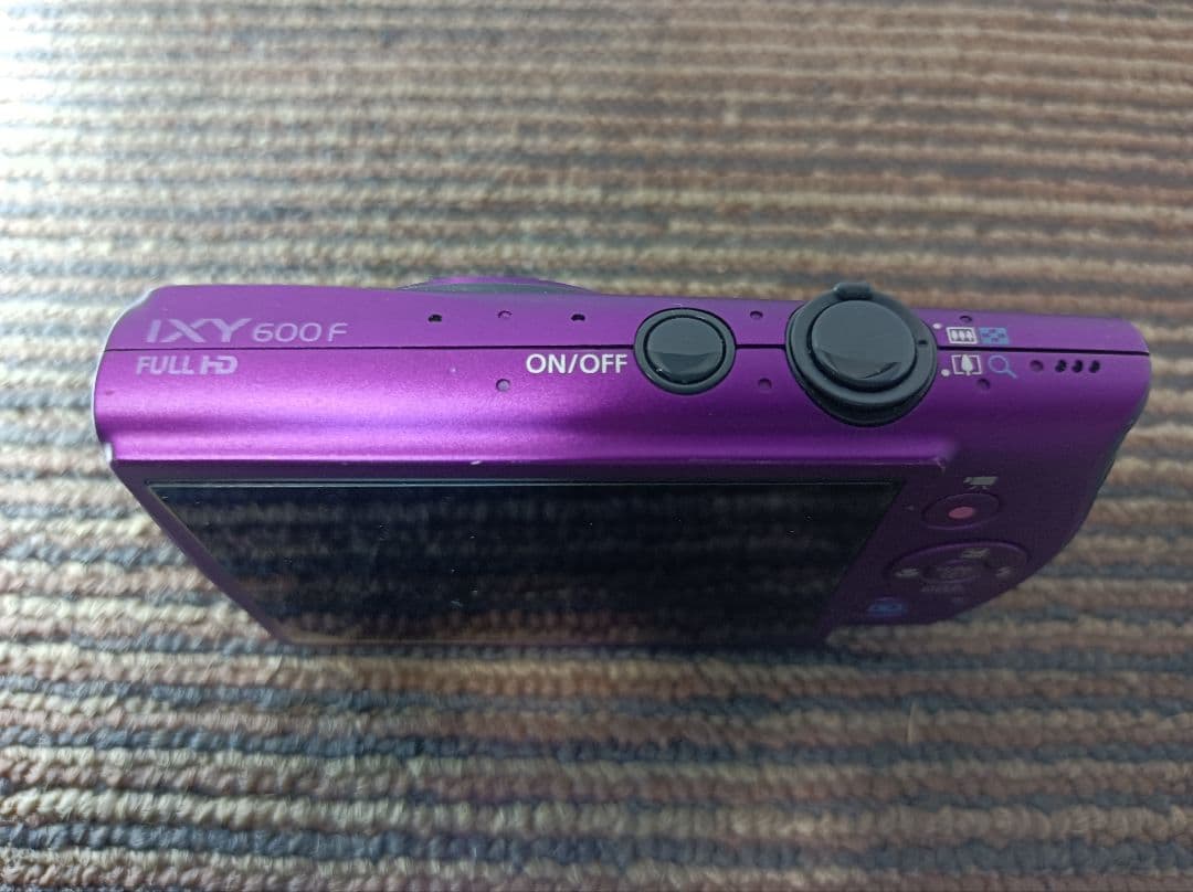 Canon IXY 600F パープル デジタルカメラ