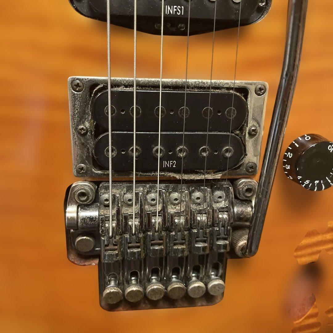 ギター Ibanez S670FM antique burst flat