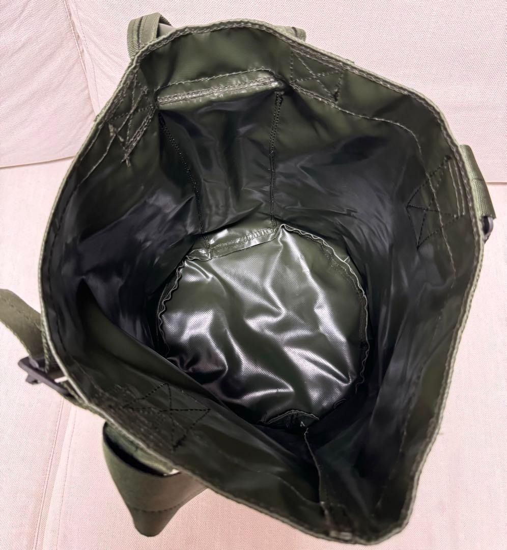 米軍 実物 耐水ラバートートバッグ