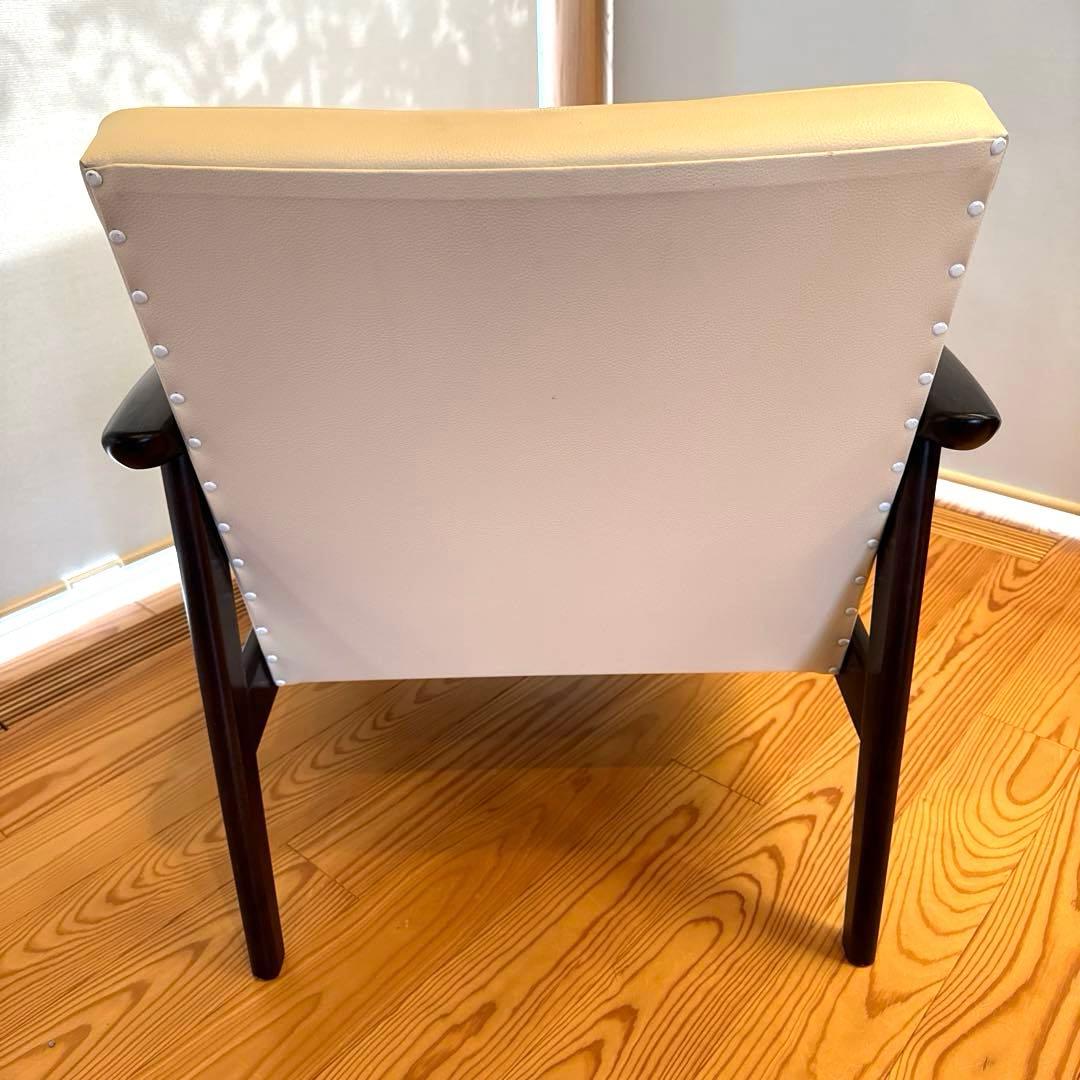 カリモク60 Kチェア1シーター ホワイト