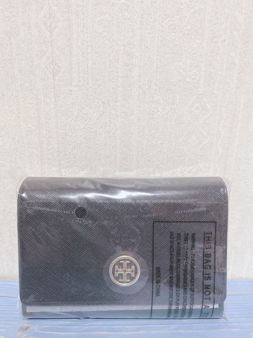 〔9924 〕Tory Burch ブラック 折り財布