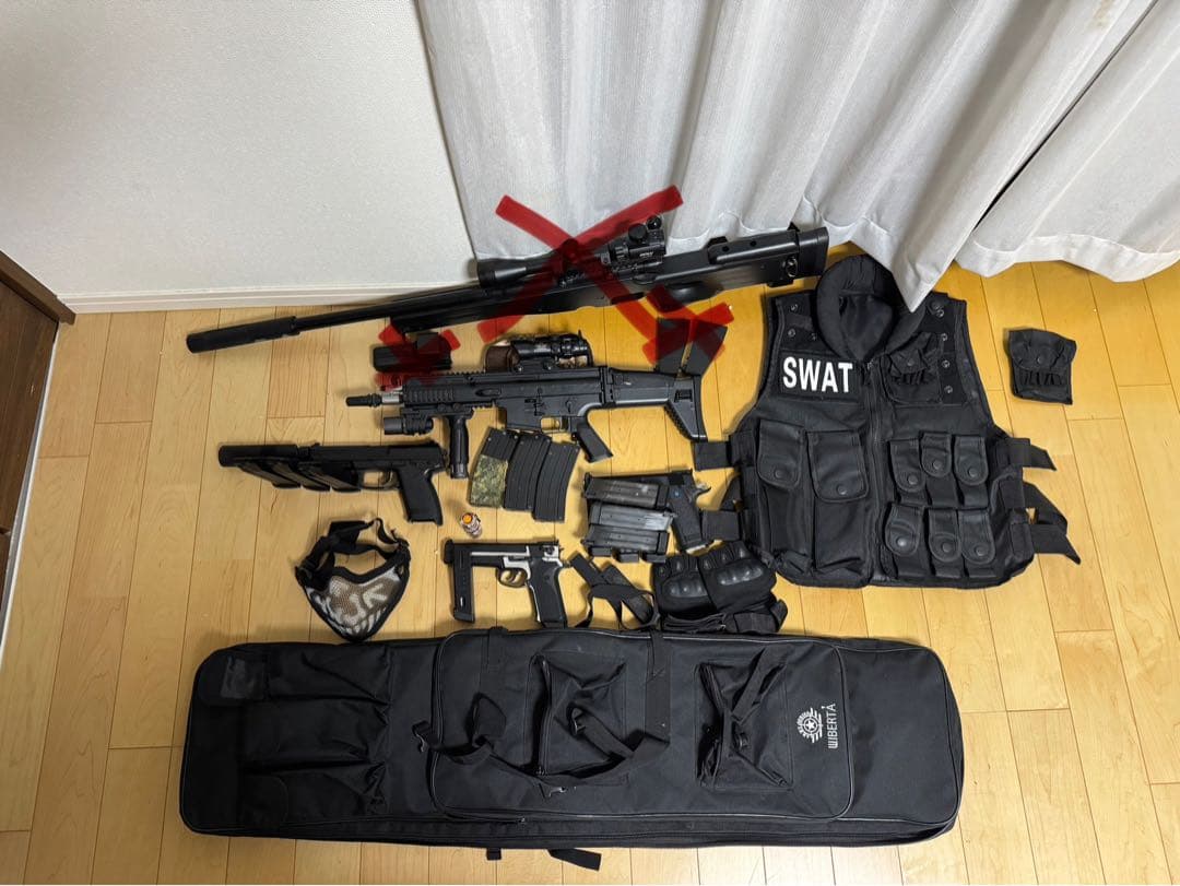 サバゲー引退 スターターセット 10禁エアガン