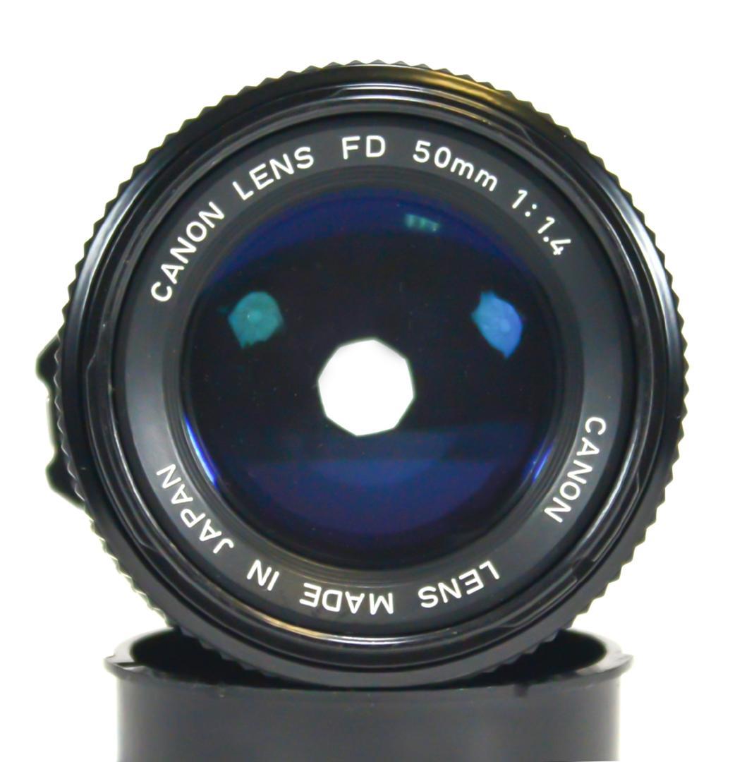 キヤノン 単焦点レンズ New FD 50mm F1.4 明るく高画質
