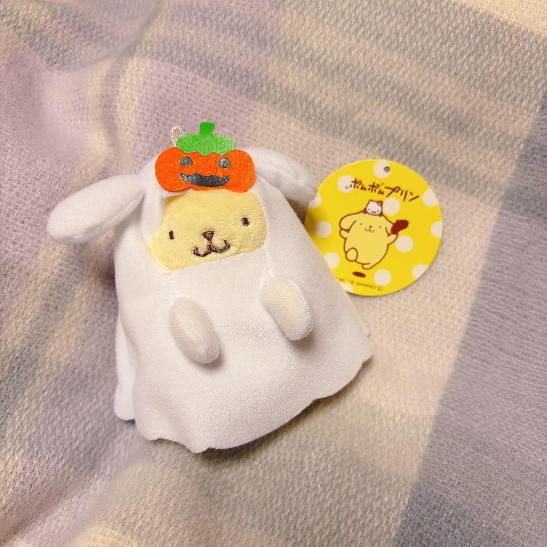 ポムポムプリンカフェ　マスコット　お化け