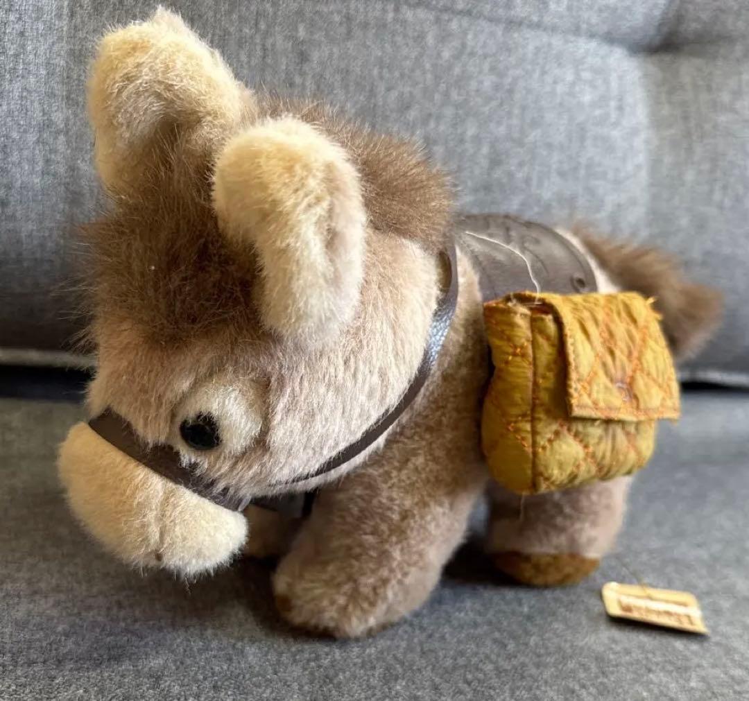 希少　日本製　NAKAJIMA Heart &Heart ロバ　ぬいぐるみ　ろば