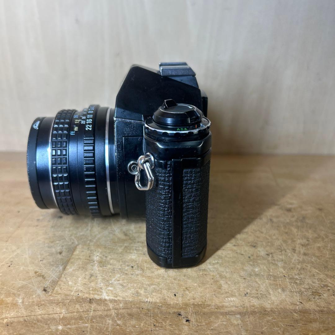 Pentax ME ブラック SMC Pentax-M 50 f1.7 完動美品