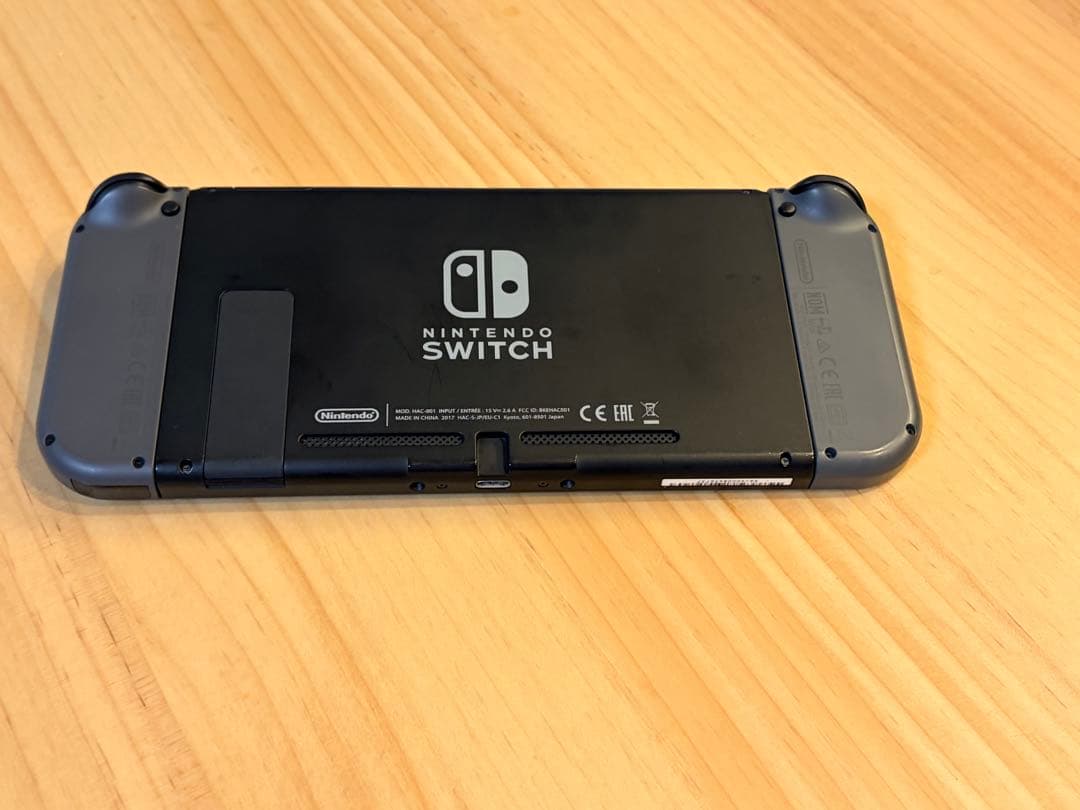Nintendo Switch グレー 本体 完品 純正ホリパッド付き