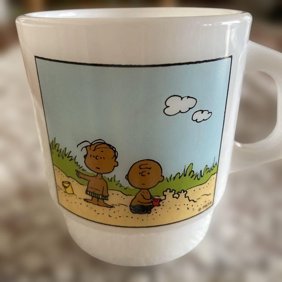 ファイヤーキング　PEANUTS ビーチデザイン マグカップ　日焼けスヌーピー