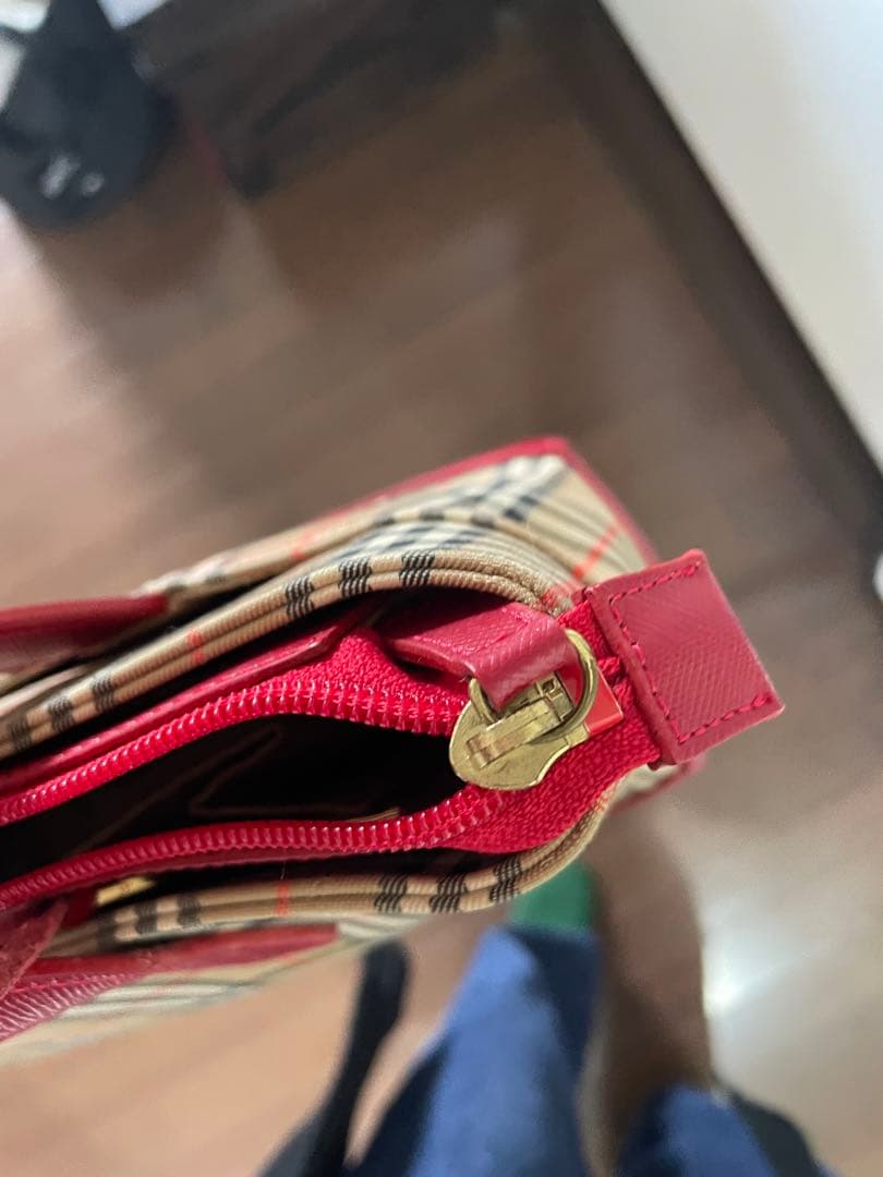 Burberrys チェック柄 ハンドバッグ