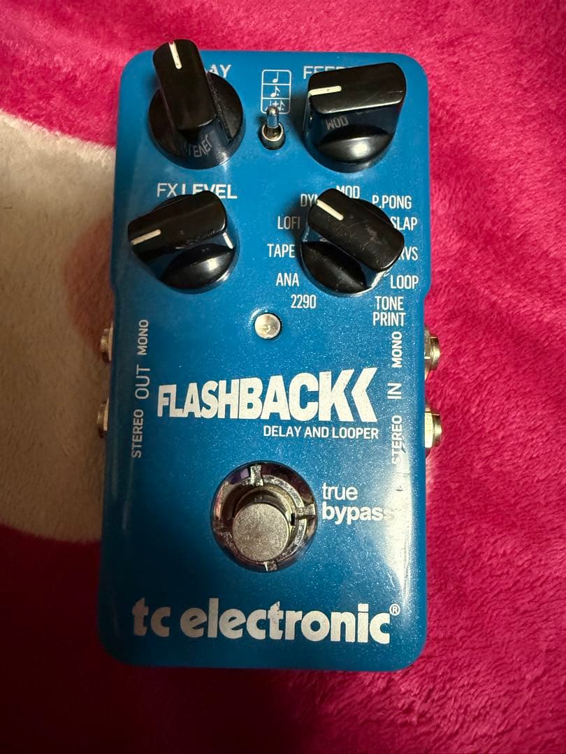 ギター tc electronic FLASHBACK Delay and Looper