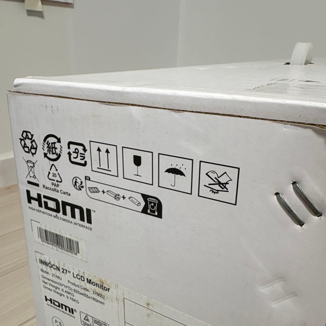 【年末価格】Innocn 27インチ 4K MiniLED ゲーミングモニター