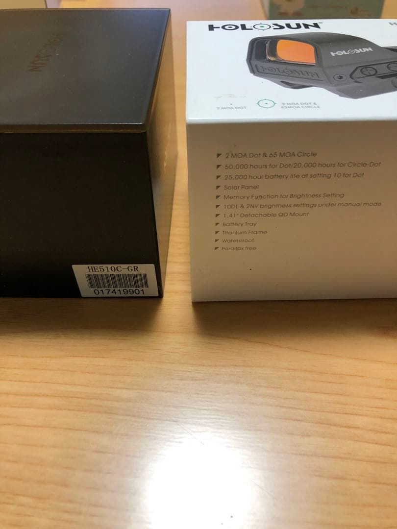 HOLOSUN HS510C-GR 緑色ドットサイト