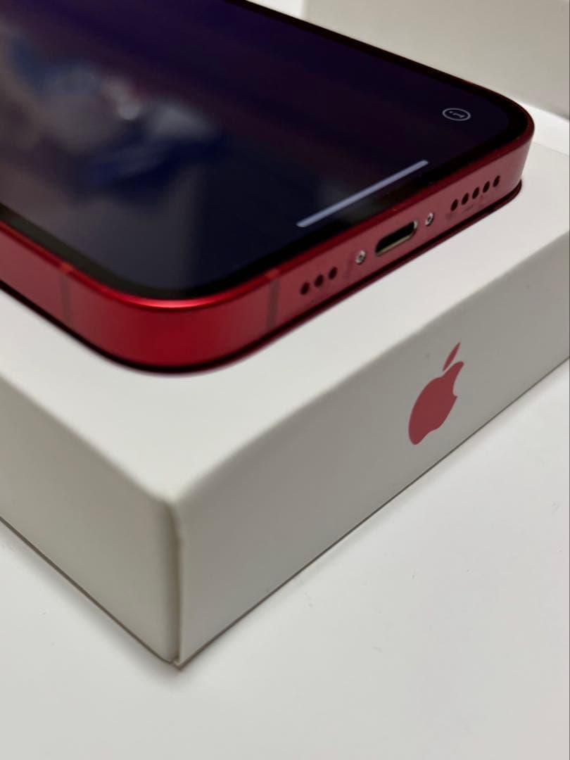 【美品】 iPhone13 128GB カラーレッド 箱あり