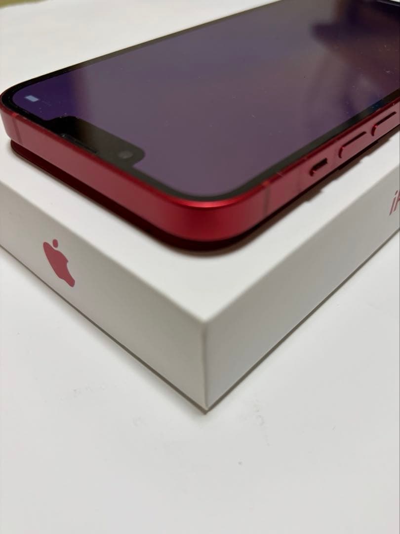 【美品】 iPhone13 128GB カラーレッド 箱あり