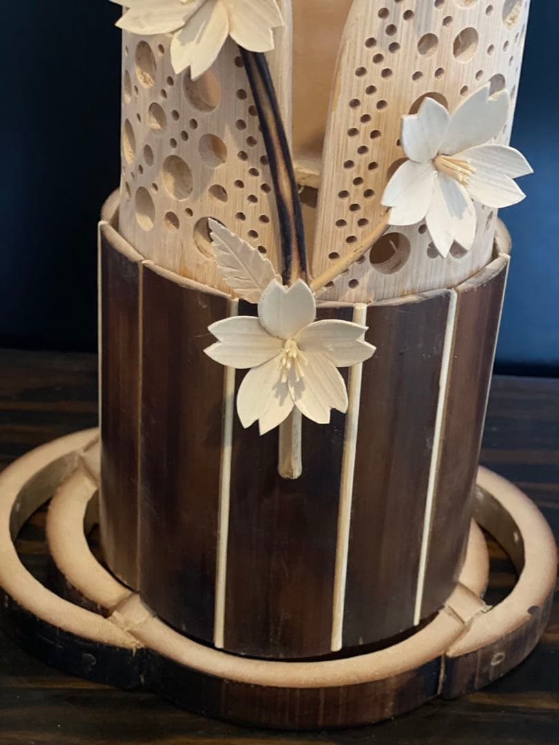 竹灯籠　〜美竹桜①〜　竹細工