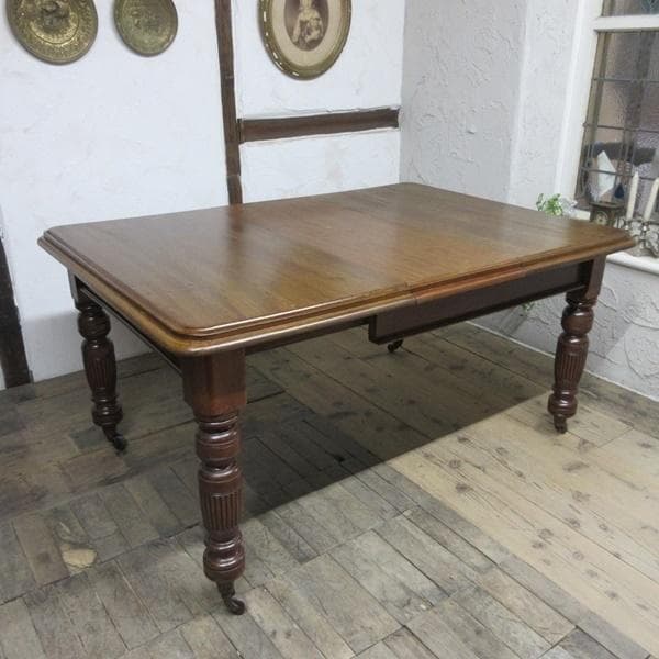 イギリス アンティーク 家具 ウィンドアウトテーブル ダイニング 6595c