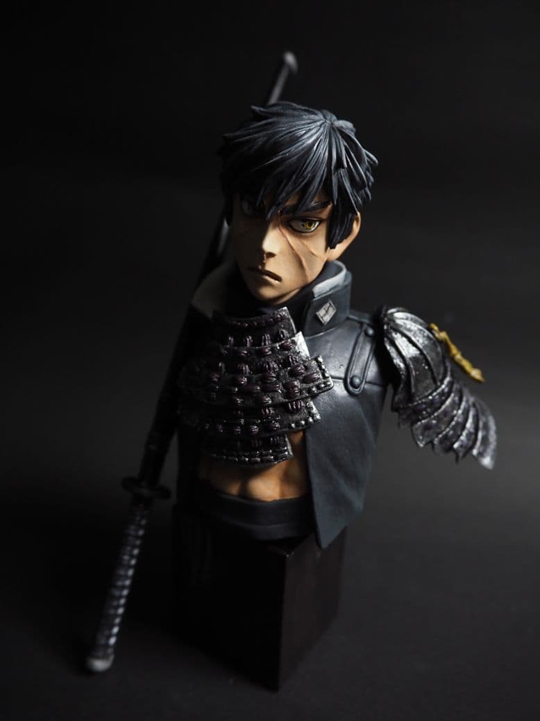 WF　ワンフェス　同田貫正国　胸像ガレージキット　刀剣乱舞