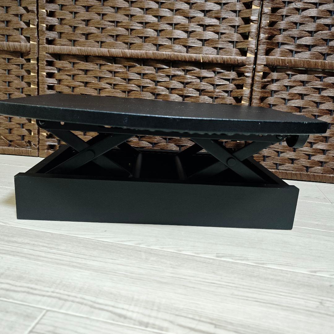 【美品】吉澤 PEACOCK AX-50 ピアノ補助台 無段階式 足台 日本製