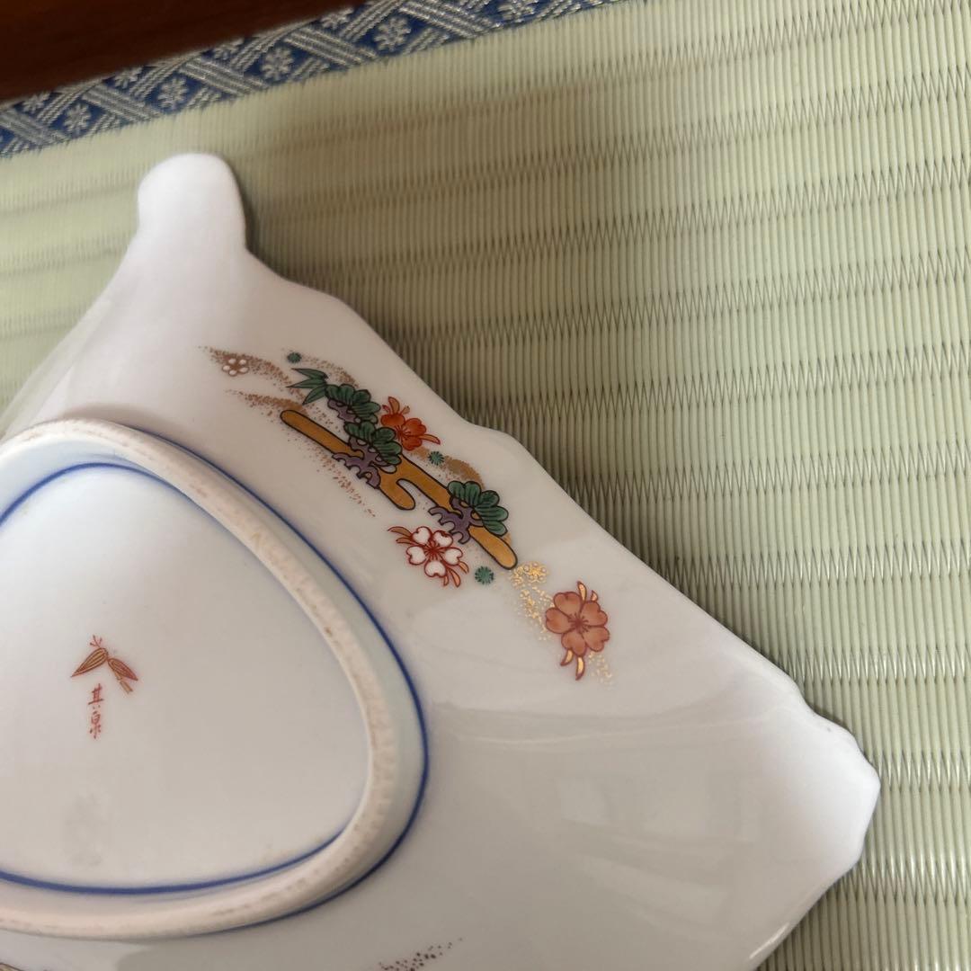 希少 お雛様 有田焼 賞美堂 其泉 きせん 飾皿 絵皿 お姫様 夫婦雛 2枚