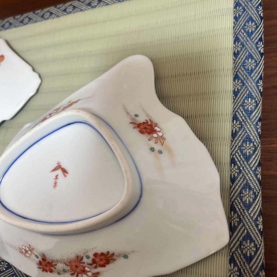 希少 お雛様 有田焼 賞美堂 其泉 きせん 飾皿 絵皿 お姫様 夫婦雛 2枚