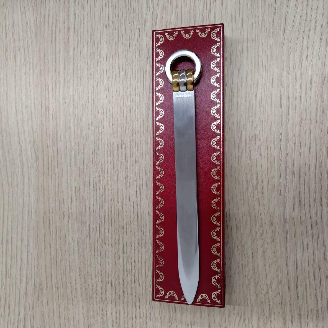 Cartier ペーパーナイフ ステンレス製