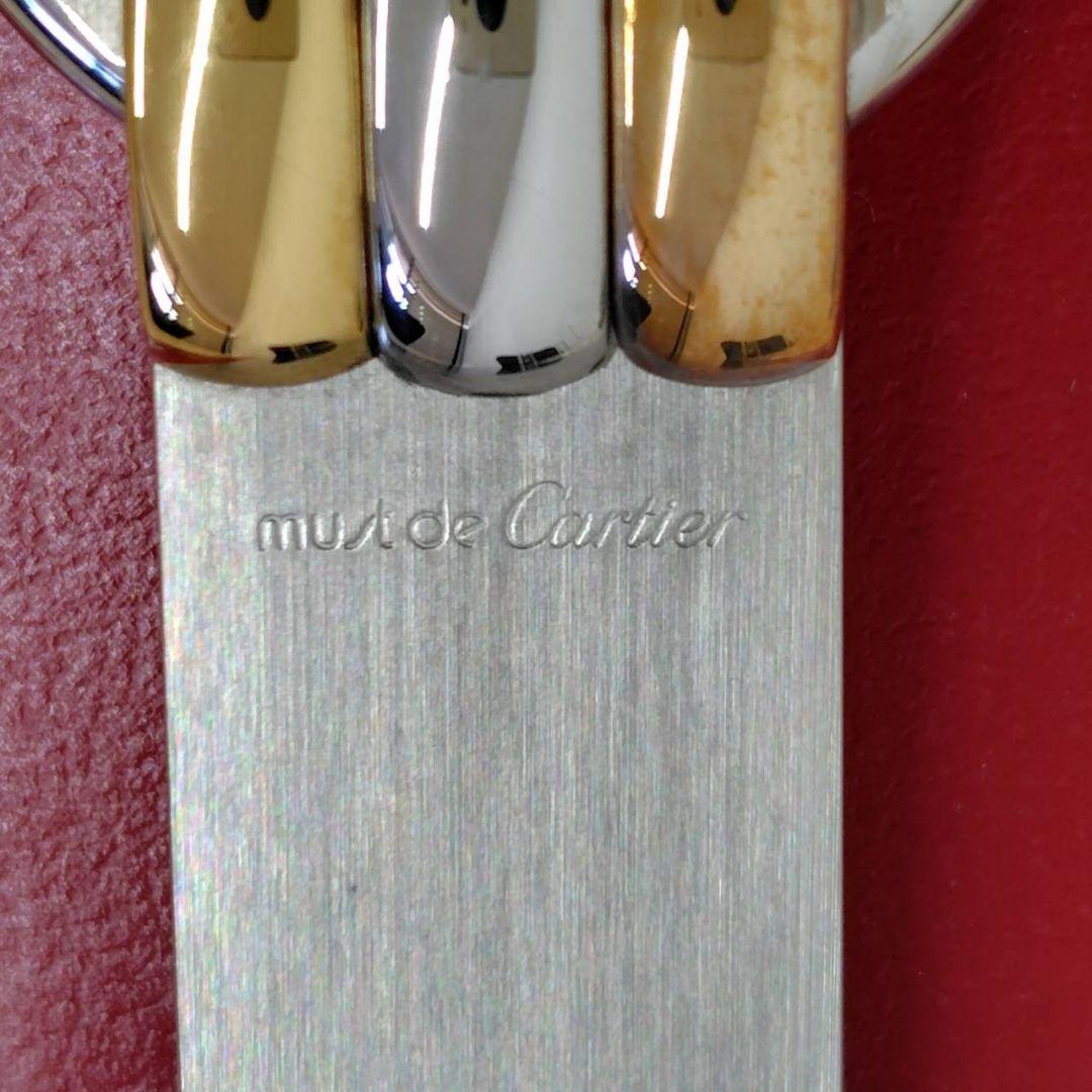 Cartier ペーパーナイフ ステンレス製
