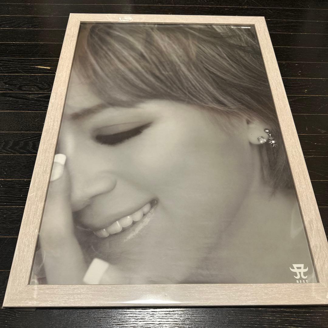 セール品　浜崎あゆみ　B2ポスター　新品額装付き