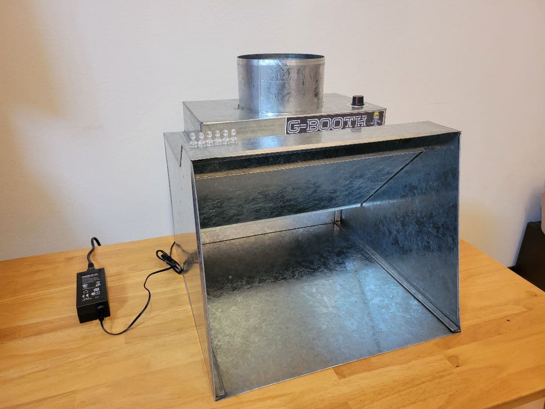 研磨塗装ブースG-BOOTH S400最大風量600m3/h 無段階コントロール