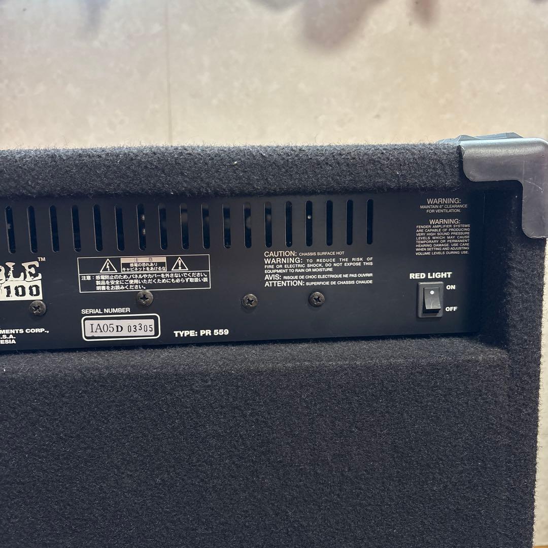 #Fender Rumble 100 #ベース用アンプ