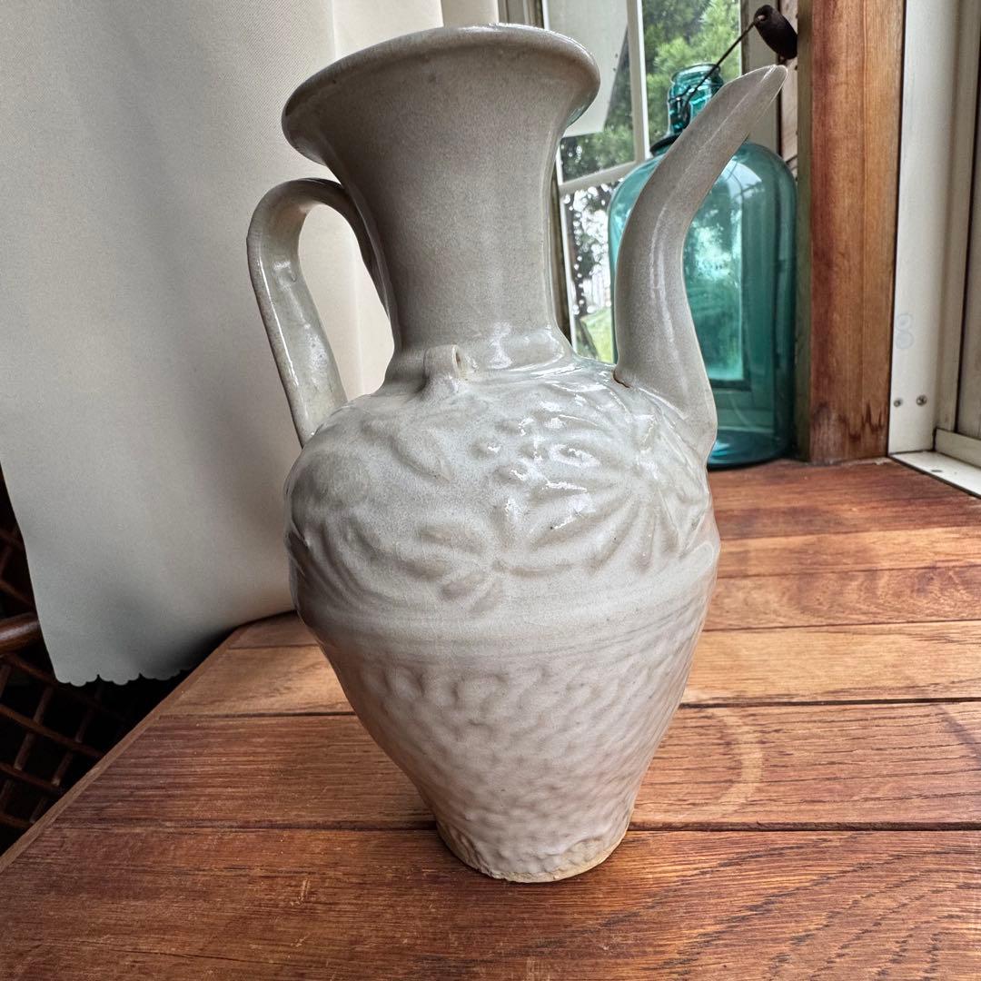 南宗 中国 取手 水注 陶器 骨董 古美術