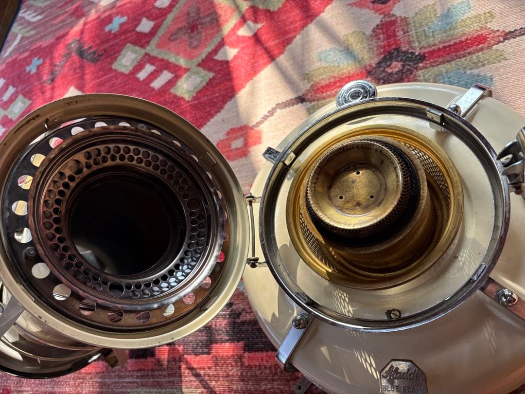 アラジンストーブ 15型　h42206 3300 デラックス　希少8角ノブ