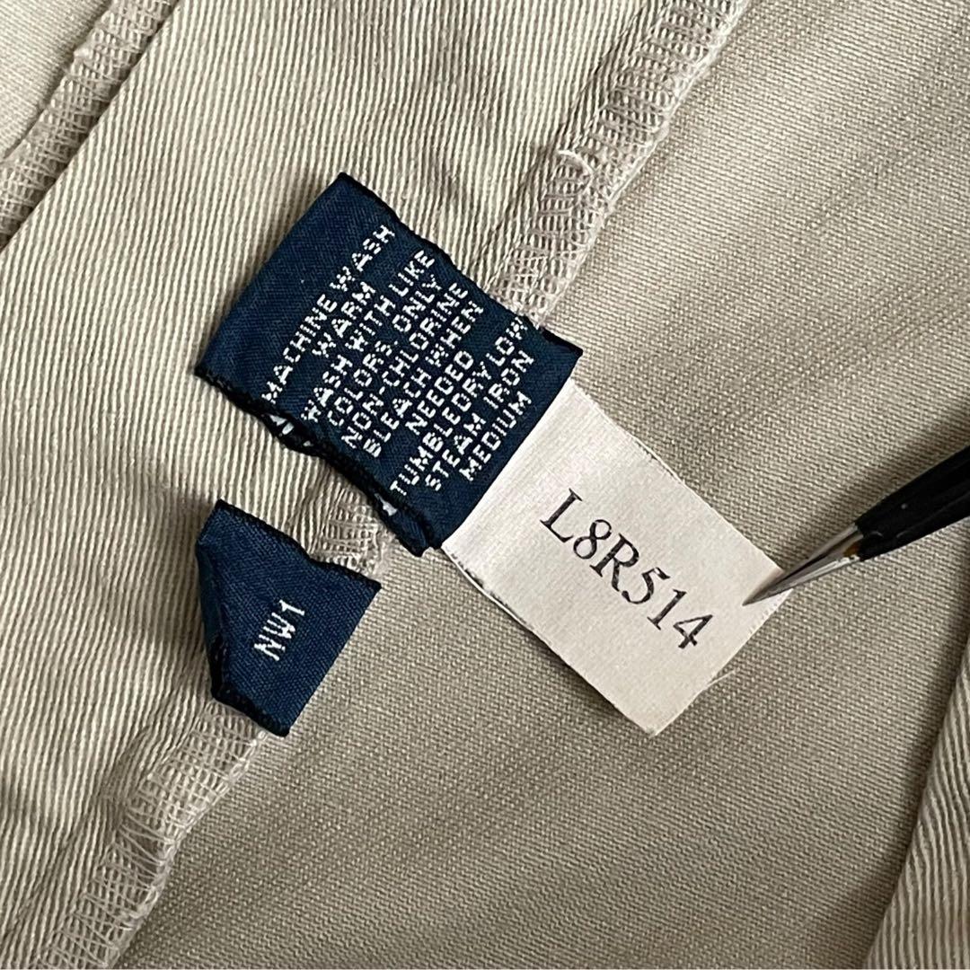 90sグレージュRalphLaurenポロチノW36L34 HAMMOND