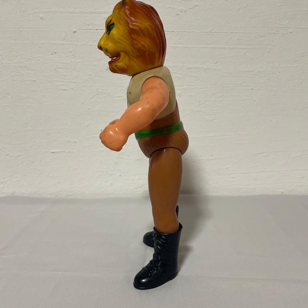 タイガーマスク　ライオンマン　ソフビ　中嶋製作所