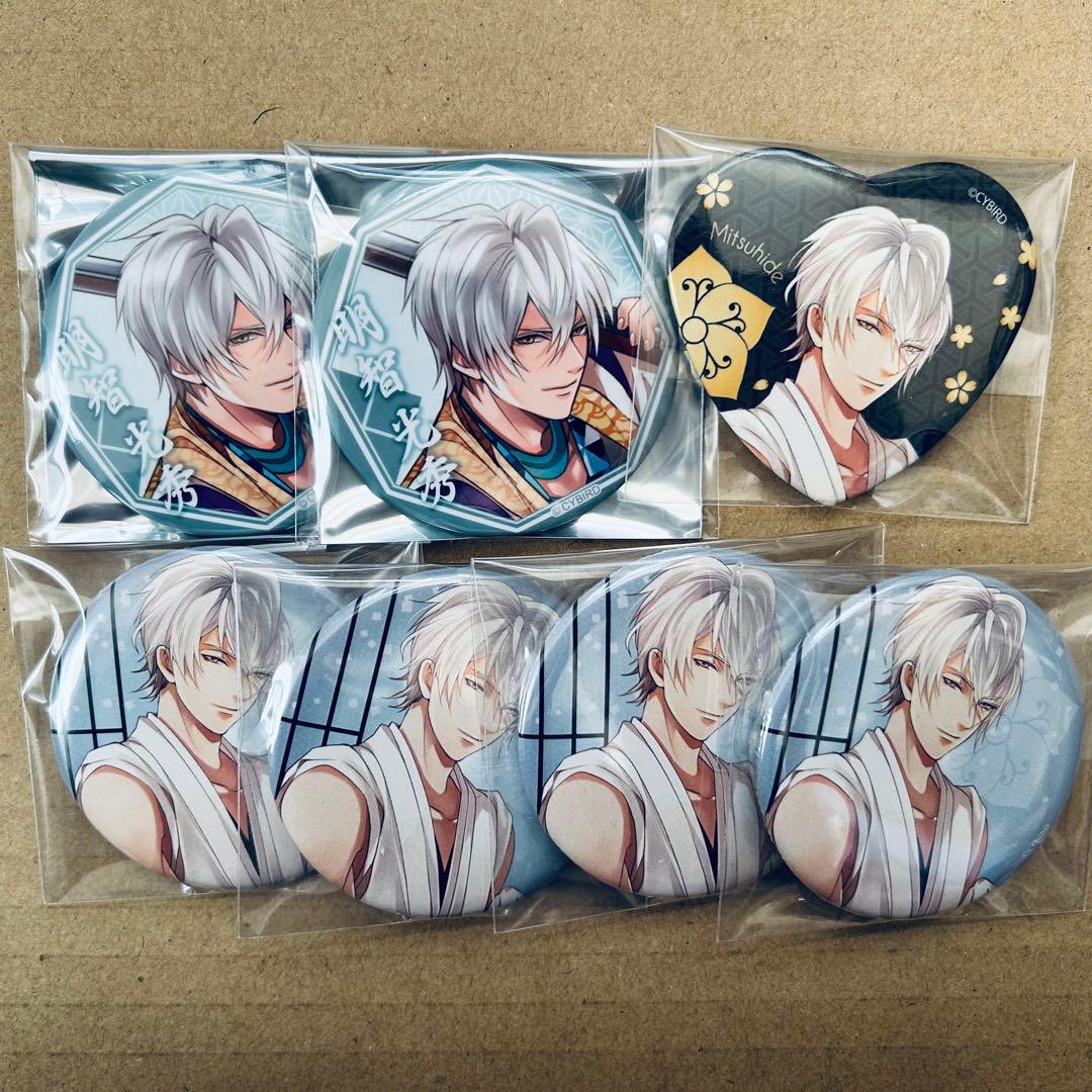 イケメン戦国 明智光秀 缶バッジ