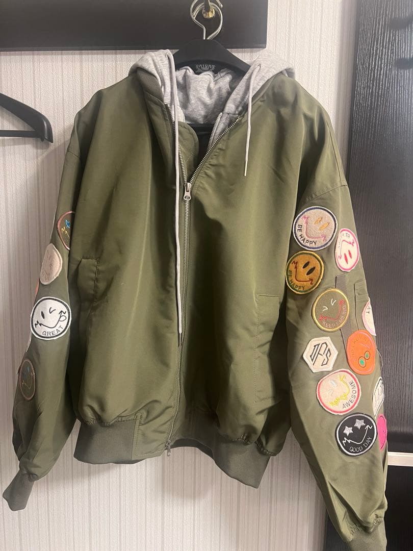 與真司郎 446 L.H.Pコラボ MA-1 値下げ❌