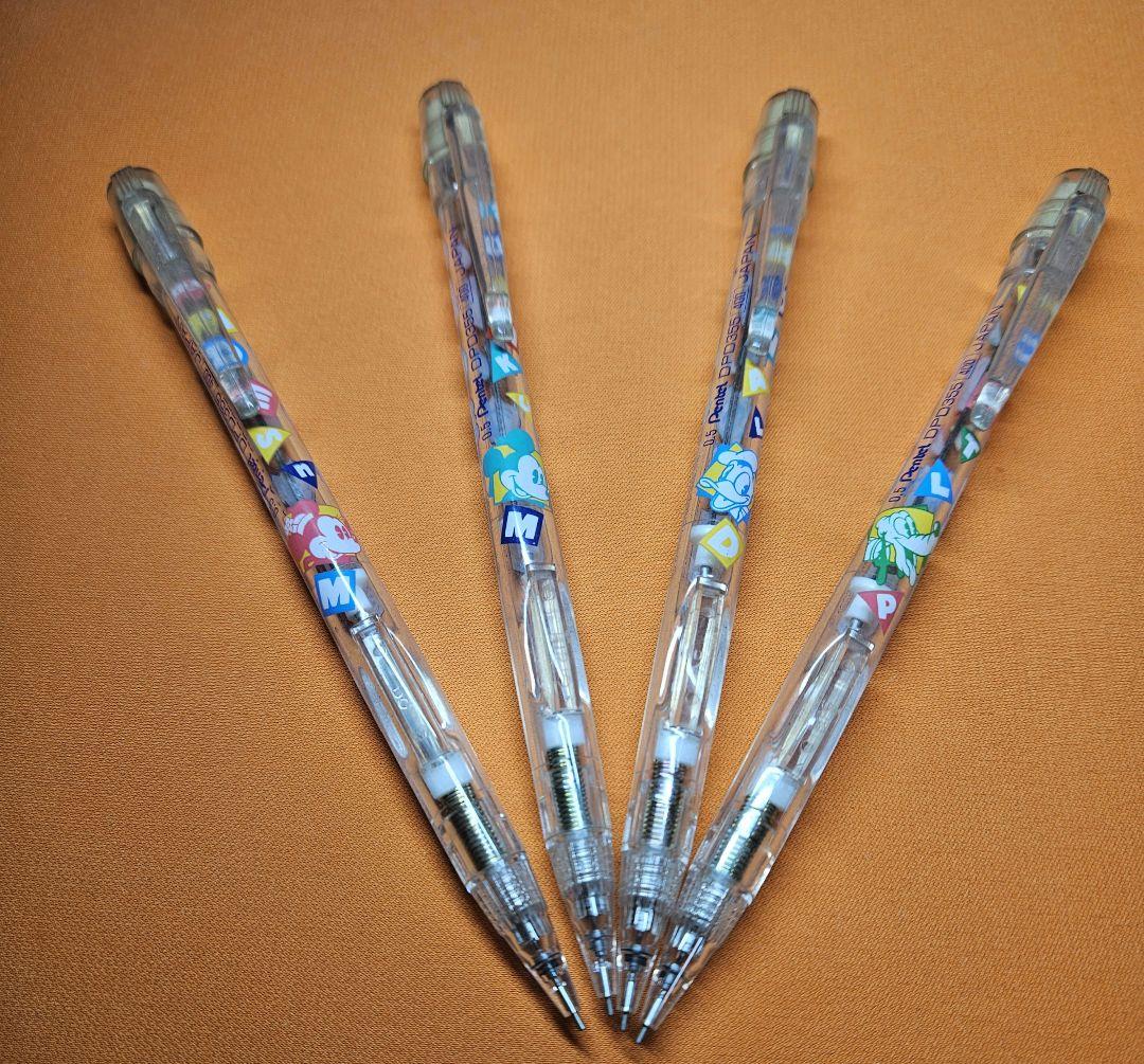 ぺんてる ディズニー シャーペン DPD355 サイドノック 廃盤 廃番