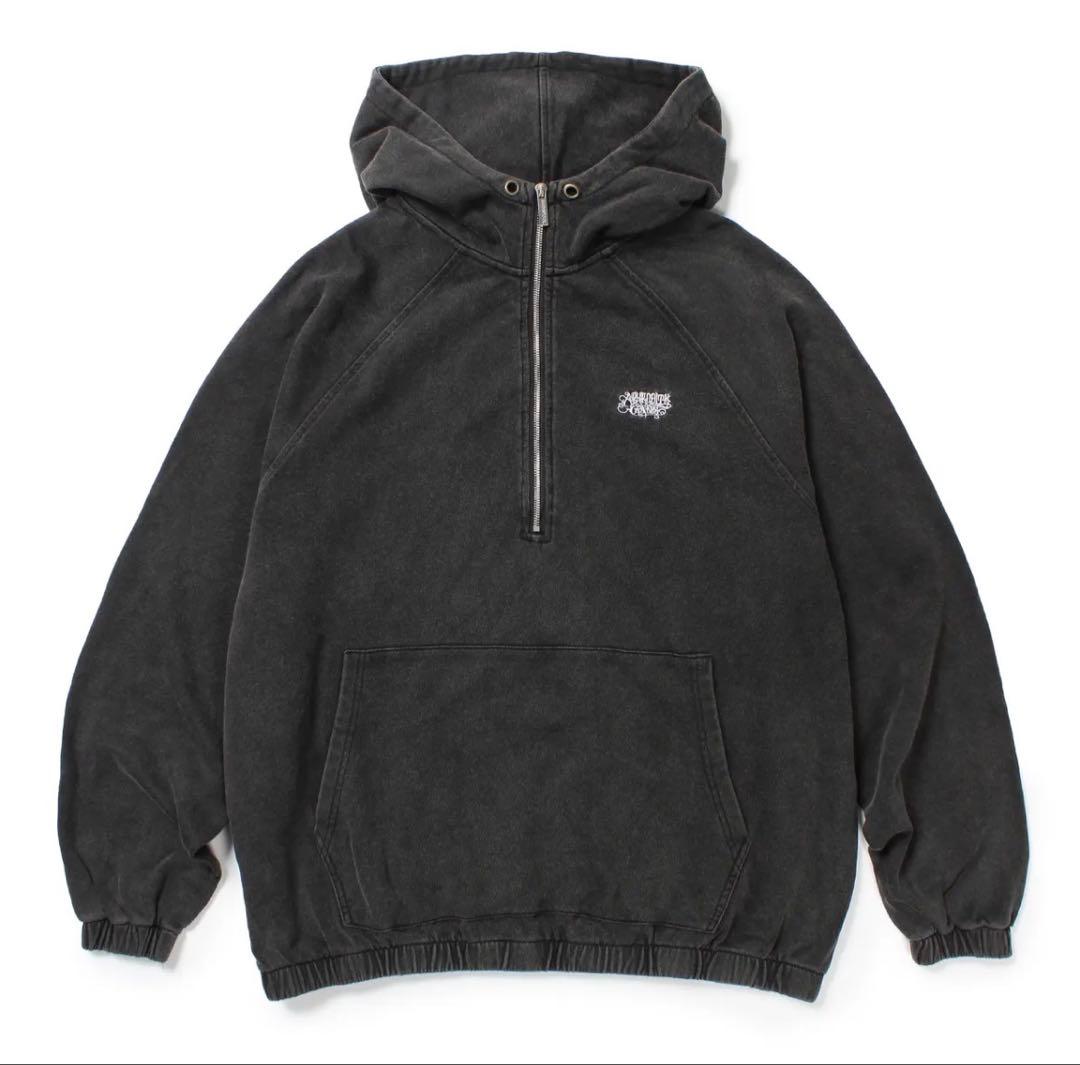舐達麻 HALF ZIP HOODED SWEAT SHIRT