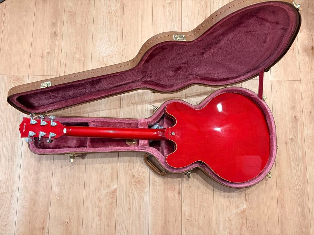 Burny SRSA-65 セミアコ　ハードケース付　(FERNANDES)