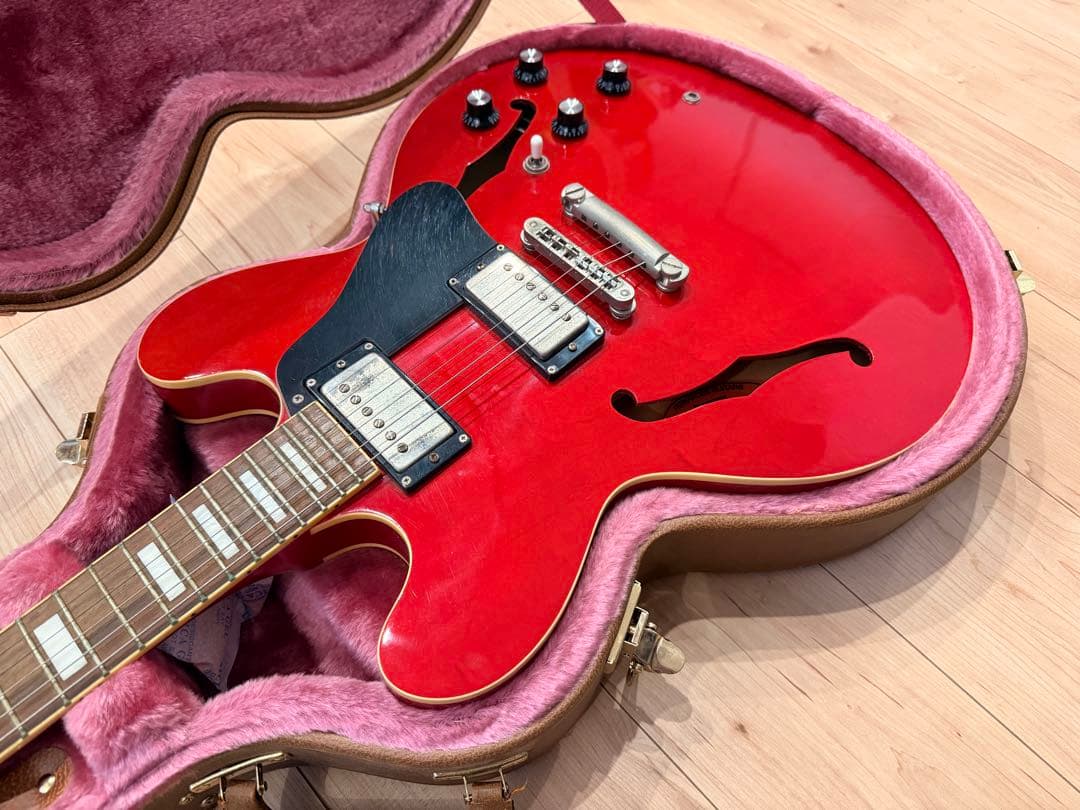 Burny SRSA-65 セミアコ　ハードケース付　(FERNANDES)