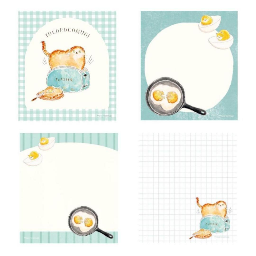 トコロコムギ　32枚　メモパッド　おすそ分け　古川紙工