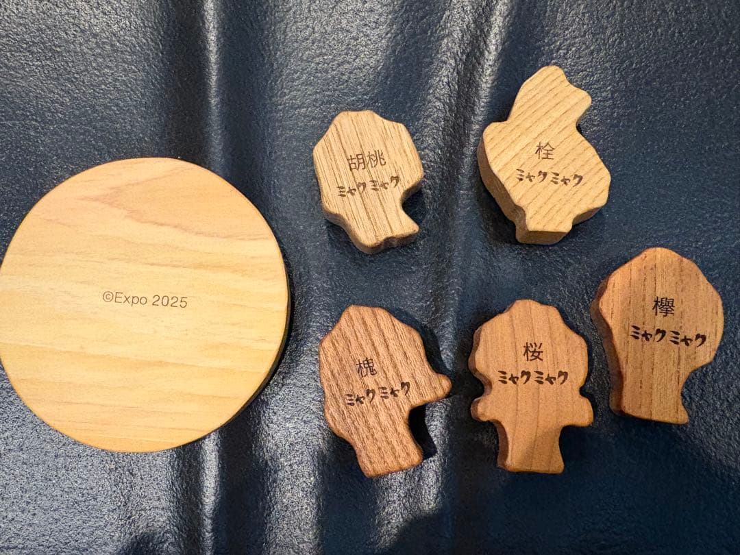 EXPO2025 木製ミャクミャク型 5個セット