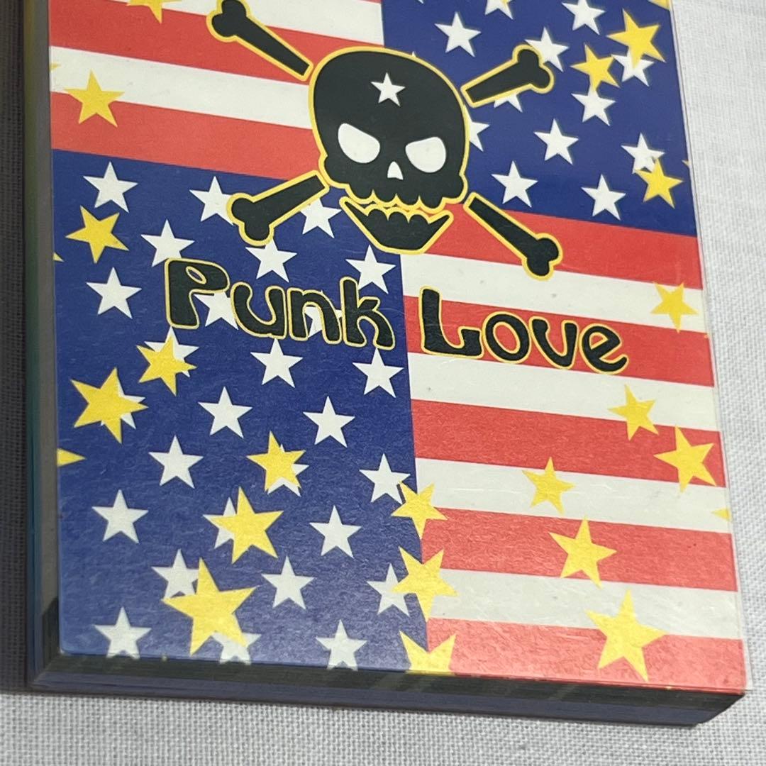 希少❤️ドクロ　ミニ　メモ帳　平成レトロ