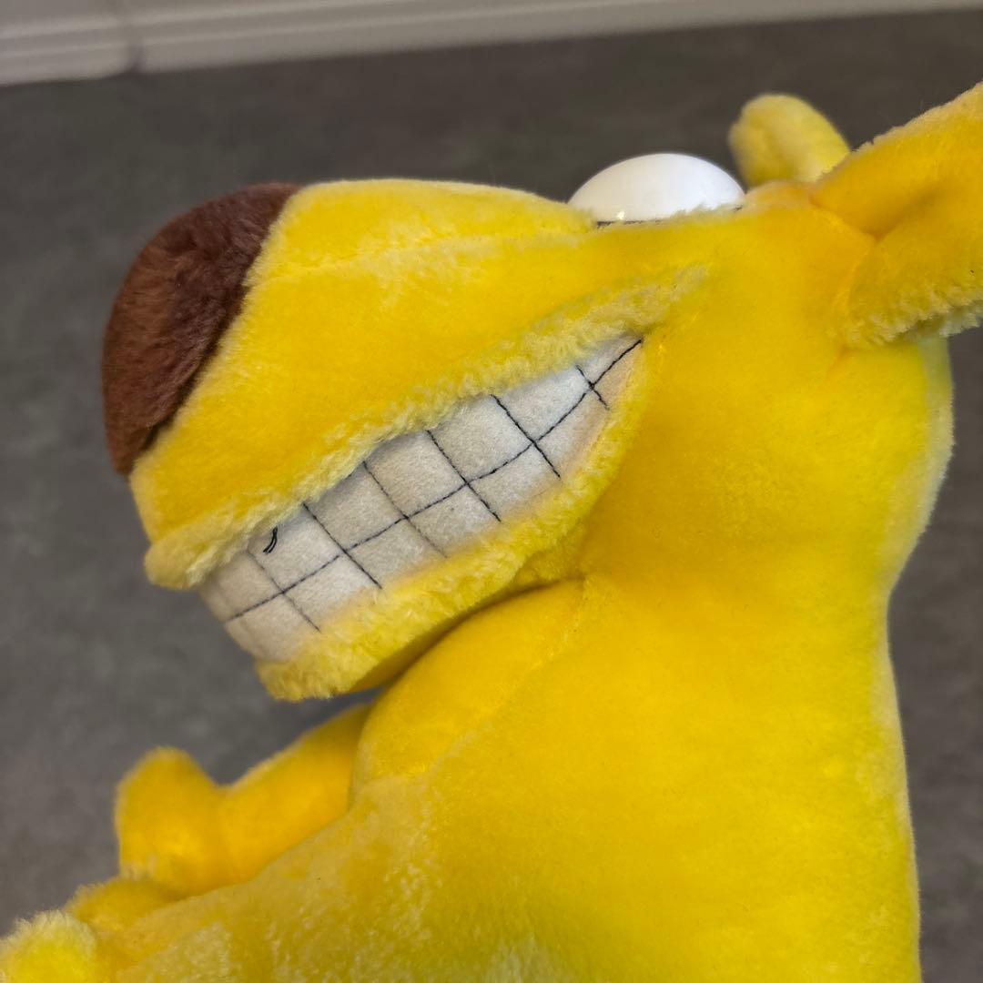 イエロー犬のぬいぐるみ　マザーグースアンドグリム