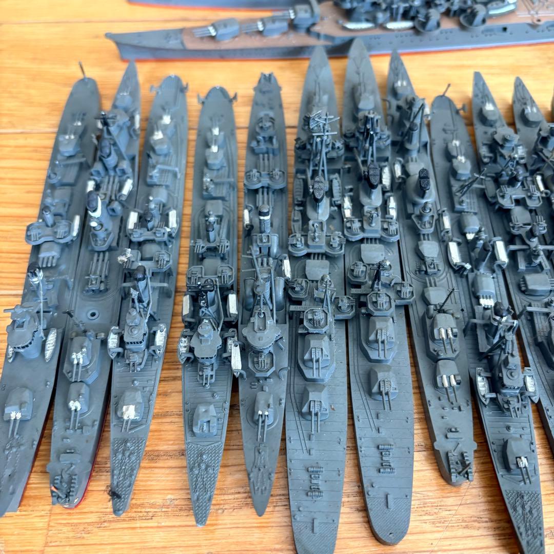 プラモデル 軍艦　ウォーターラインシリーズ ジャンク