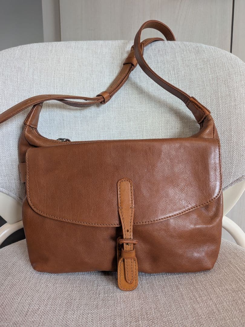 genten　ゲンテン　ショルダーバッグ　本革