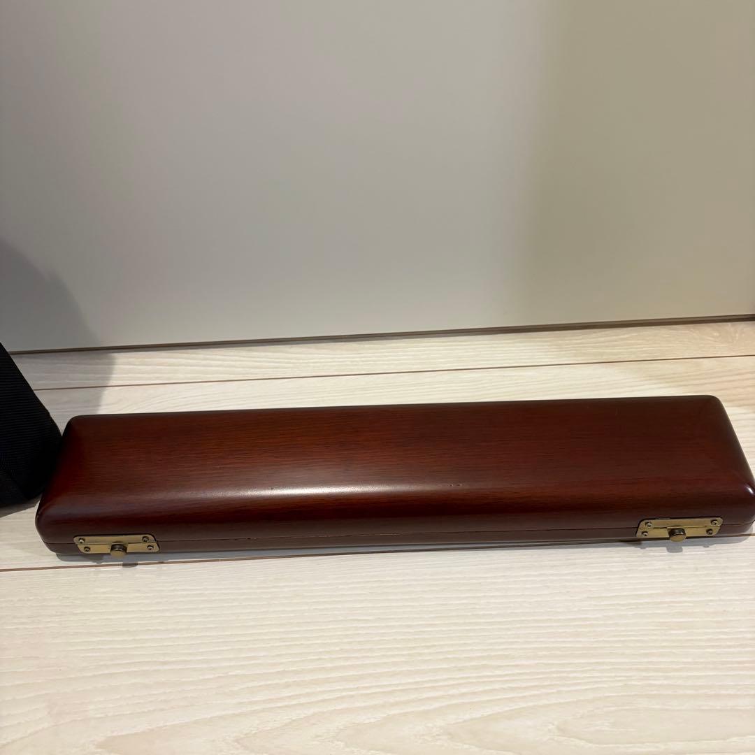 【日本製、調整済】総銀製（silver925）フルート 本体 ケース付き リング