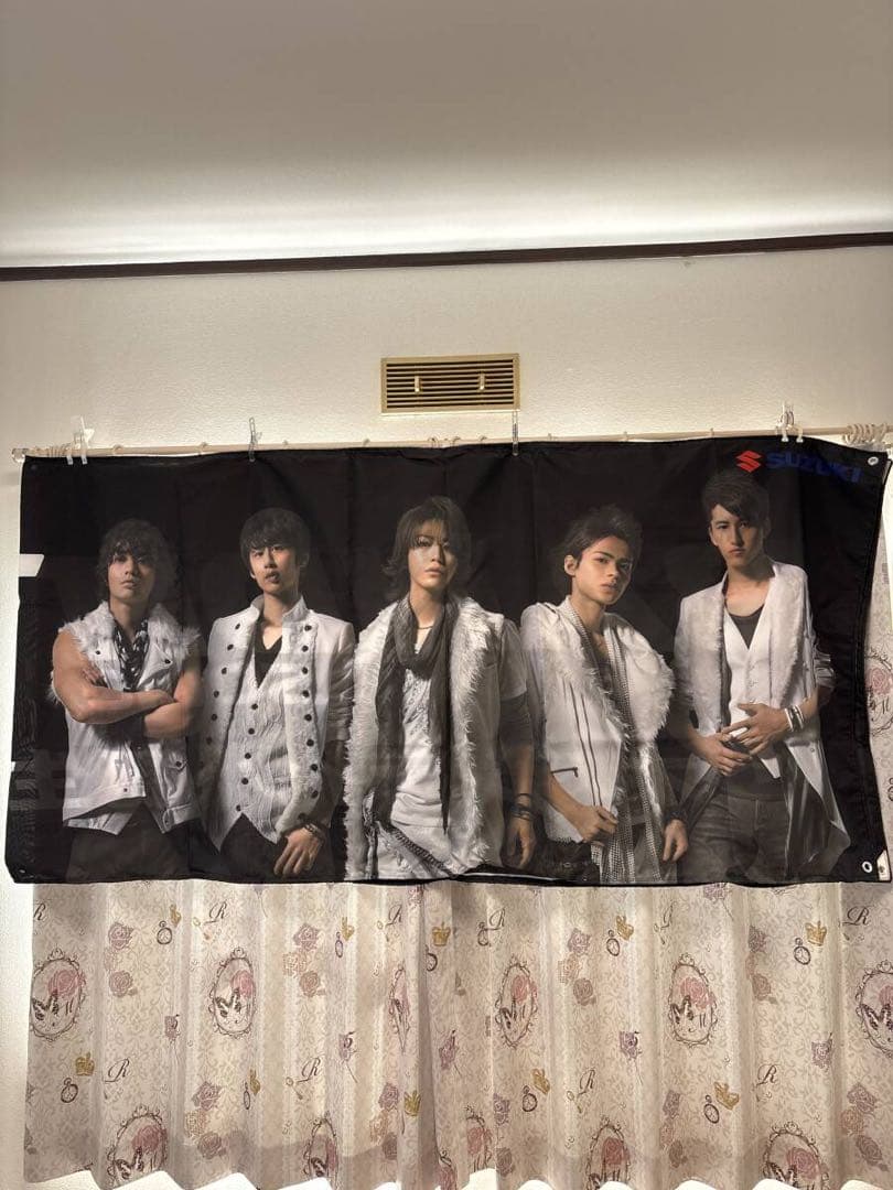 KAT-TUN スズキ　ソリオバンディット　販促品　垂れ幕