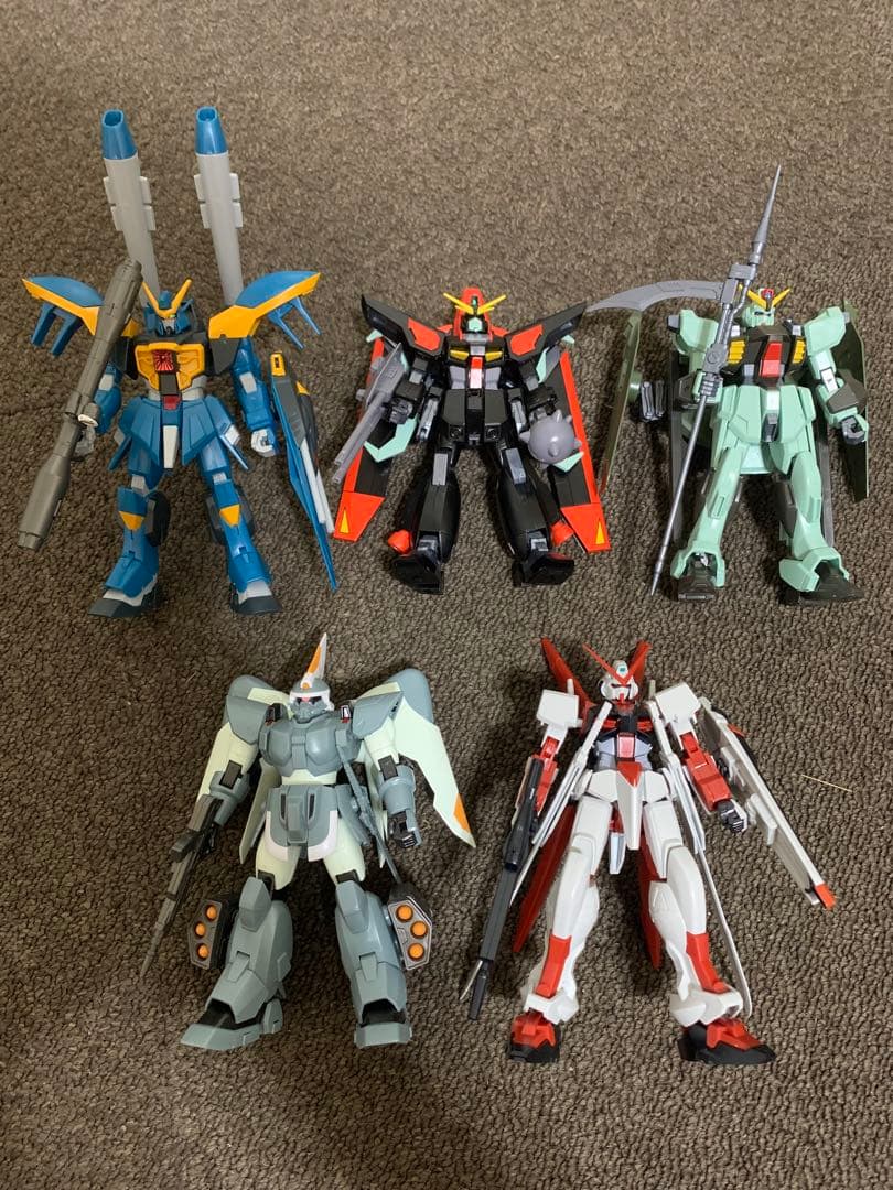 HG ガンダムSEED 9点セット ジャンク品 現状品 完成品 まとめ売り