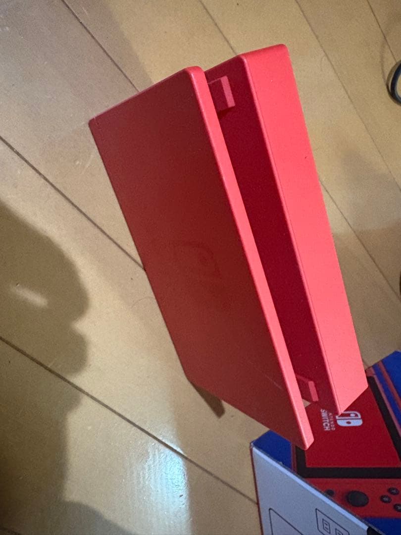 Nintendo Switch 本体 赤色 カセット スプラトゥーン2 3付き