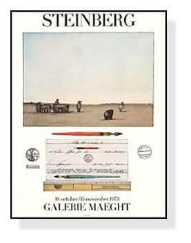 額装品/CRAYON1973/ソウルスタインバーグ/ポスター/アート/インテリア